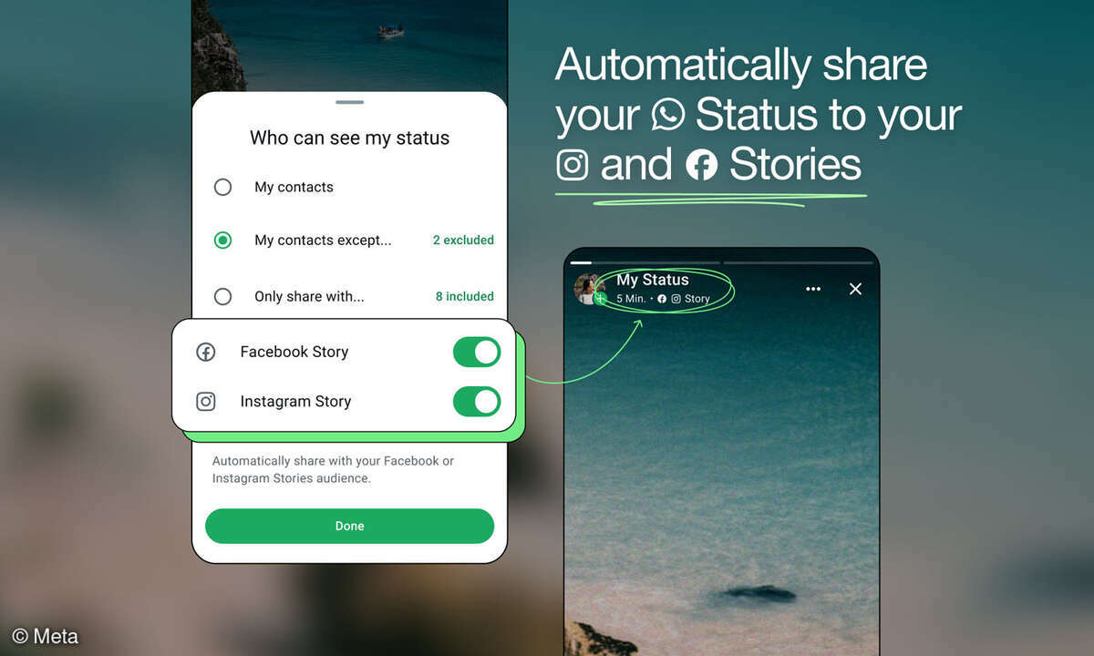 Whatsapp im Meta Accounts Center