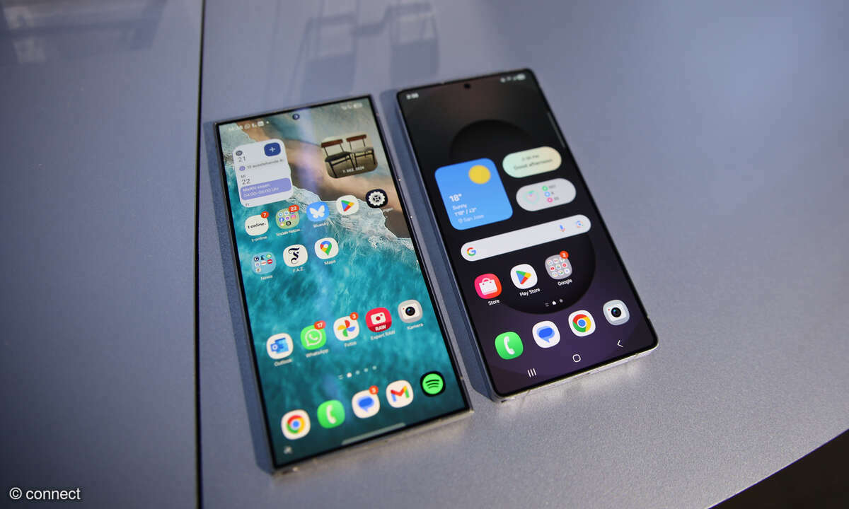 Samsung Galaxy S24 Ultra und Galaxy S25 Ultra