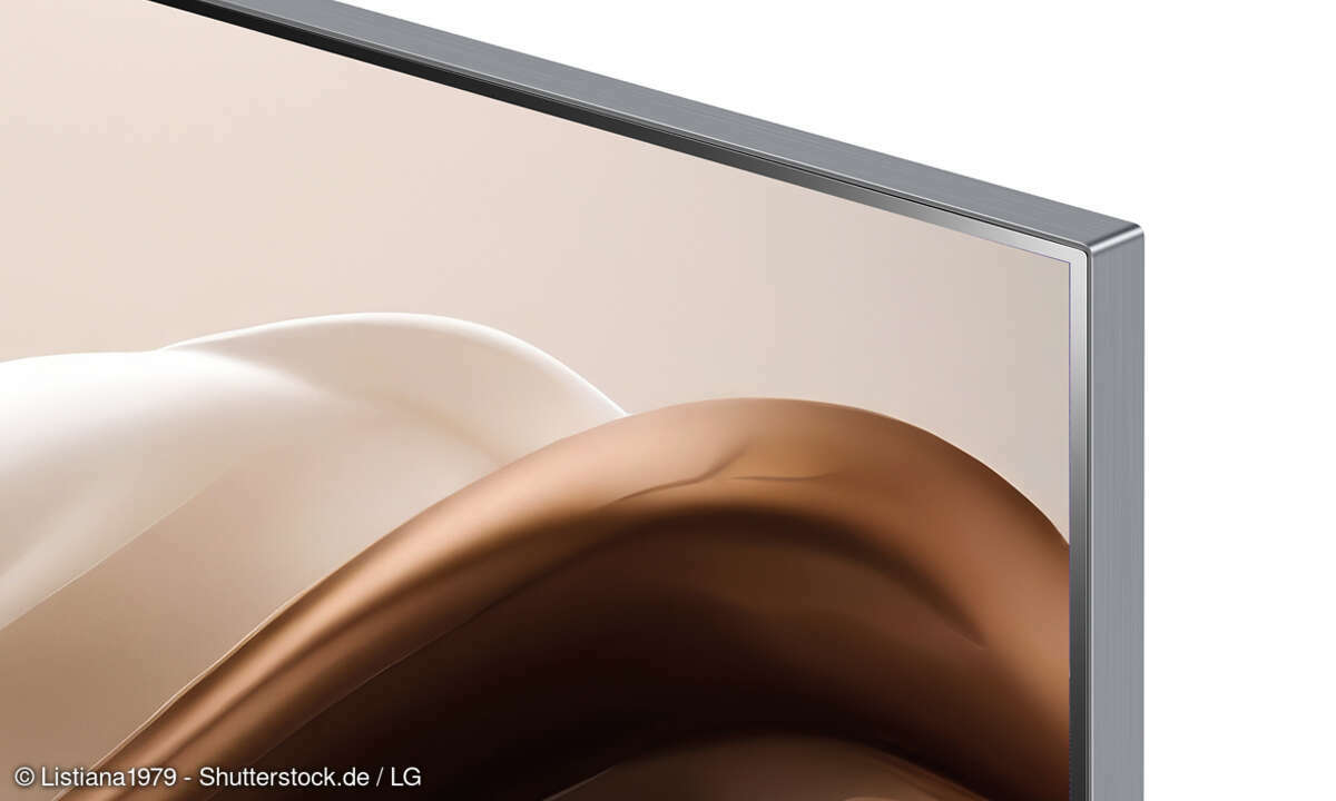 LG OLED65M49LA im Test: Rahmen