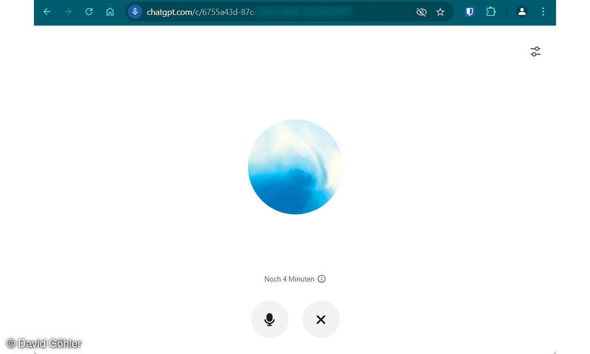 ScreenshotChatGPT Advanced Voice: Audio-Icon