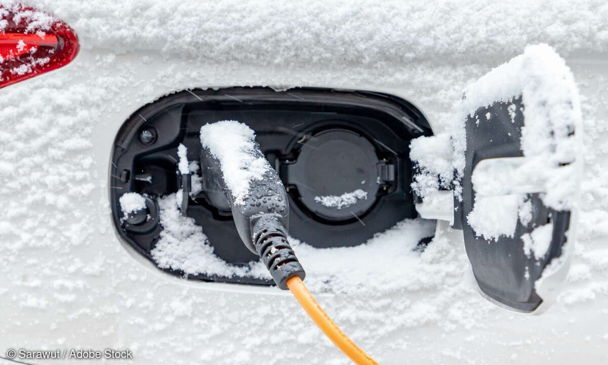 Elektroauto laden im Winter