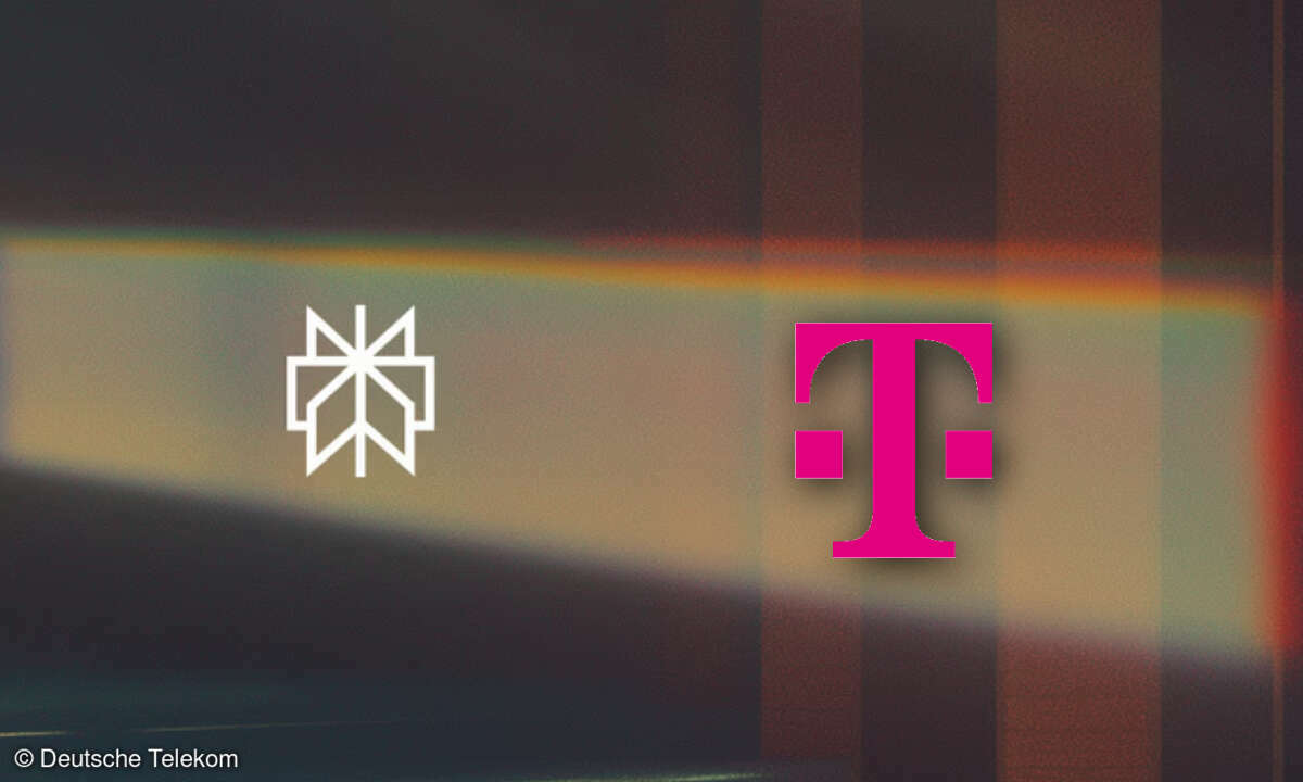 Logo Deutsche Telekom und Perplexity