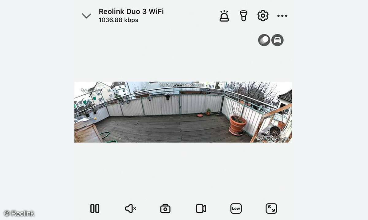 Reolink Duo 3 WiFi im connect Test