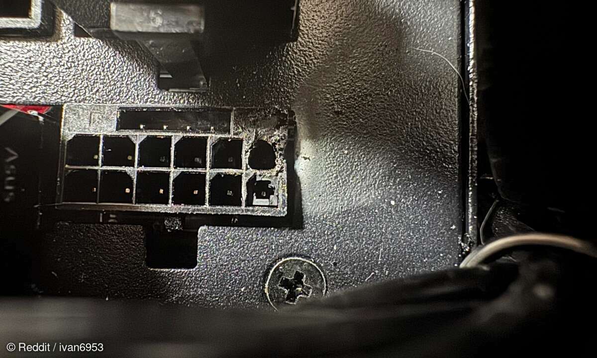 Wie bei der RTX 4090 ist auch der Stromanschluss der RTX 5090 womöglich nicht 100 Prozent vor Hitzeschäden gefeit.