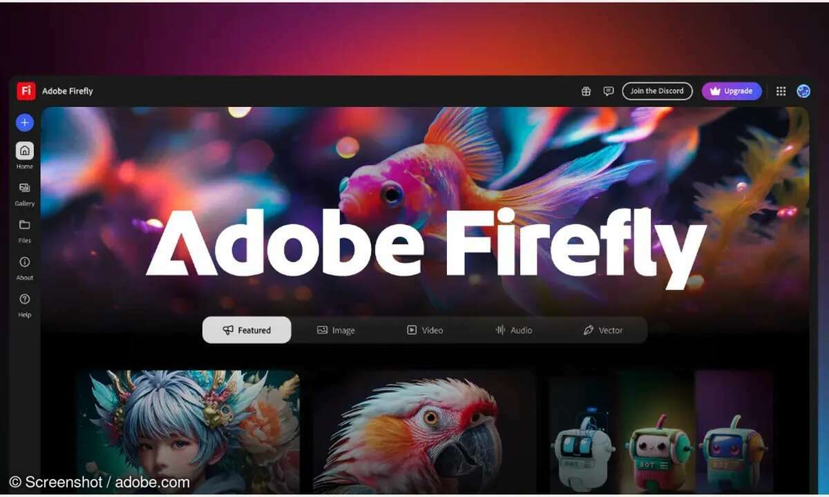 Adobe Firefly bietet KI-basierte Videoproduktion.