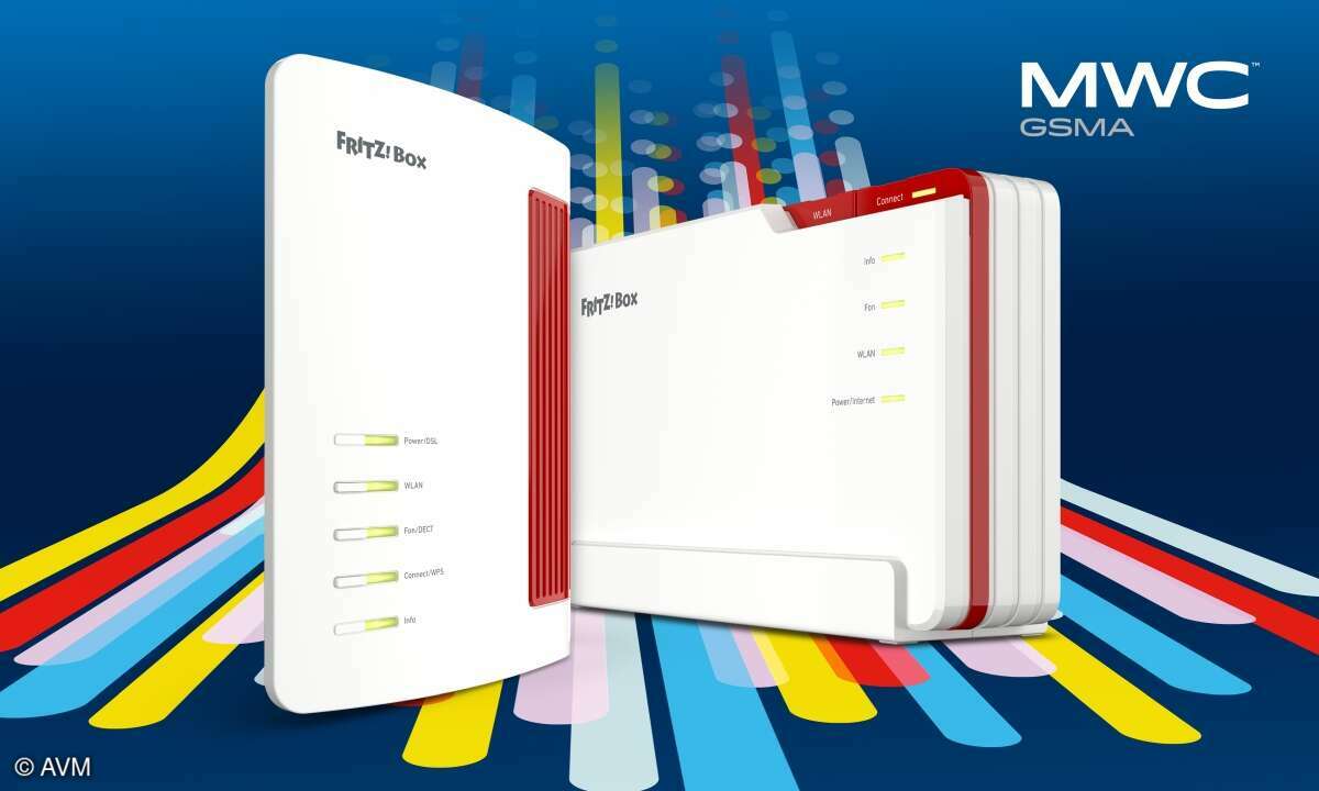 Für die MWC hat AVM neben zwei bekannten Fritzboxen auch zwei neue Repeater im Gepäck.