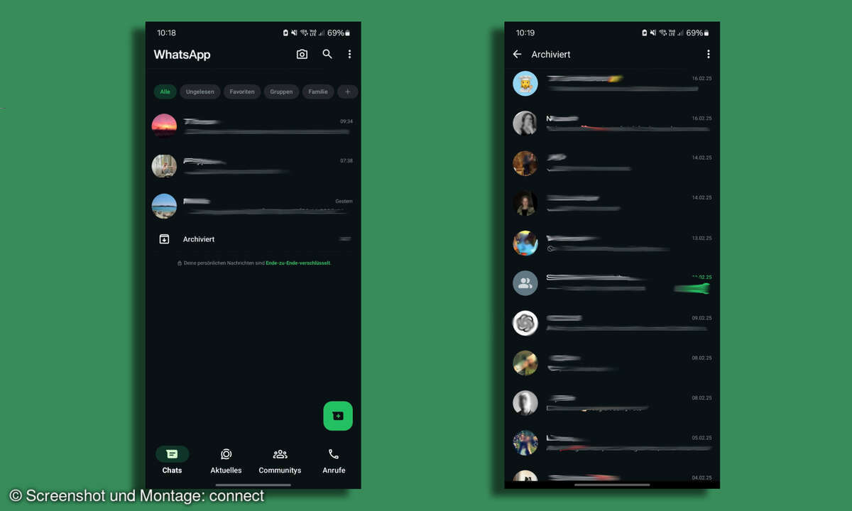 WhatsApp Archiv