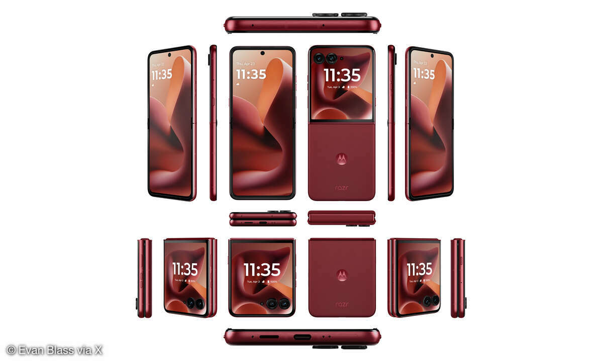 Motorola Razr Plus 2025 von evleaks