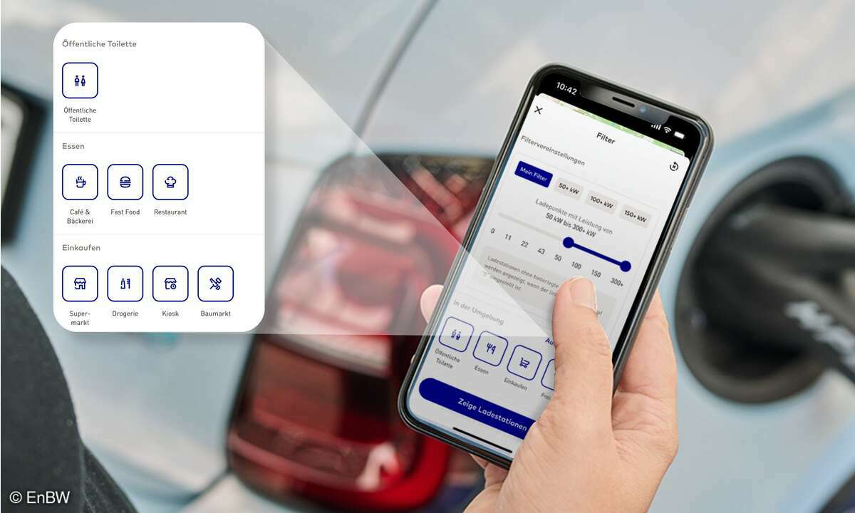 EnBW mobility+ App