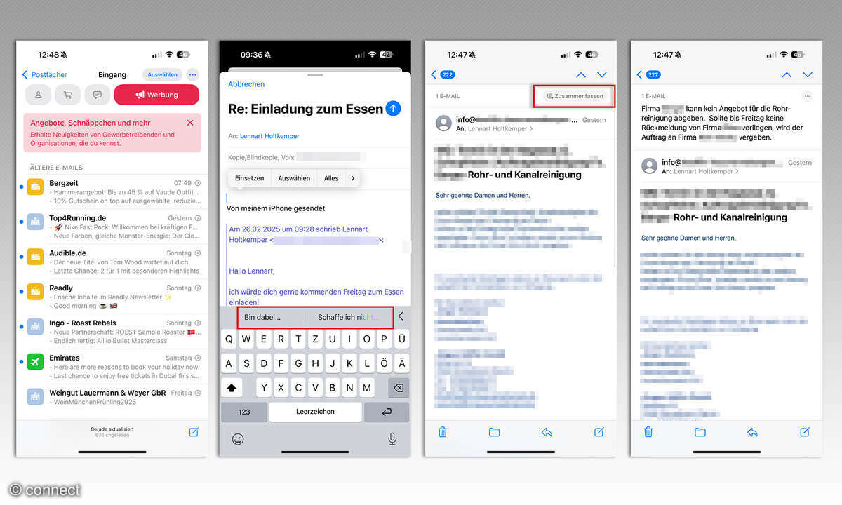 Apple Intelligence Mail-App