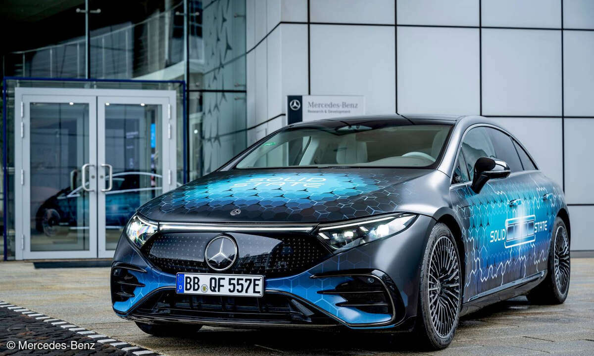 Mercedes EQS mit Festkörperbatterie