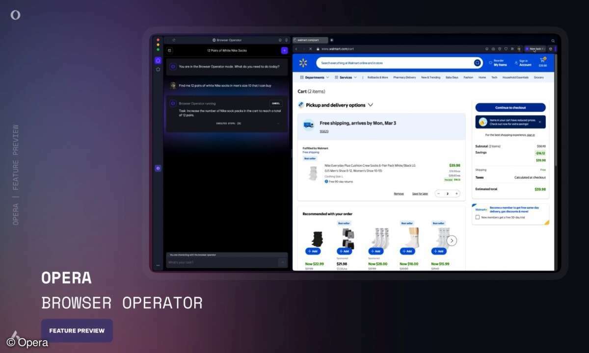 Der Opera-Browser bekommt ein großes KI-Update.