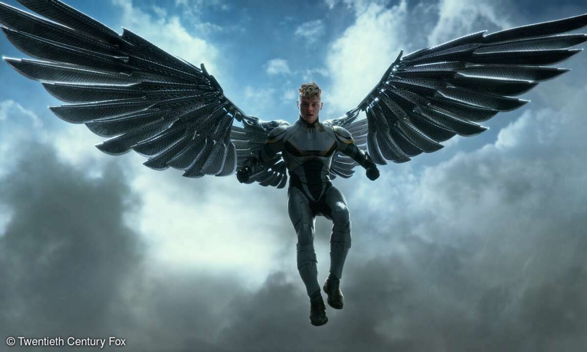 Ben Hardy als Angel in X-Men Apocalypse.