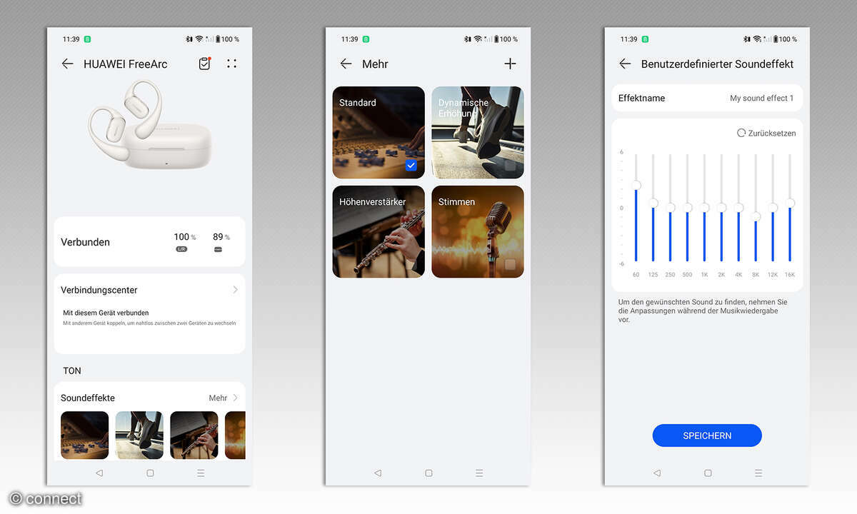 Huawei FreeArc Huawei AI App Screens