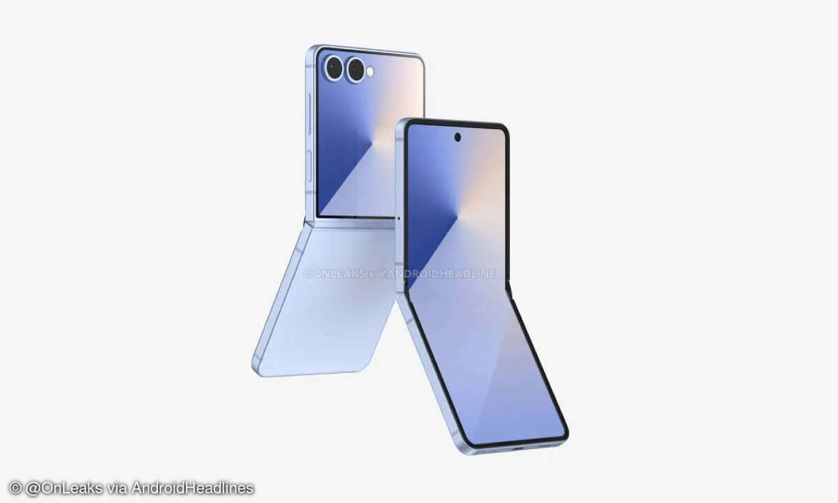 Galaxy Z Flip 7 Render