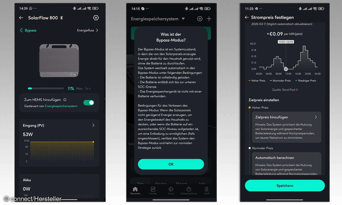 Zendure Solarflow 800 Screenshots App