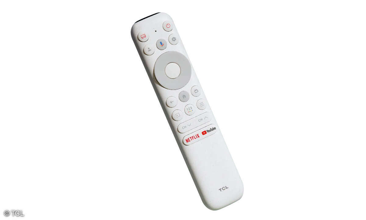 TCL 65A300pro im Test: Fernbedienung