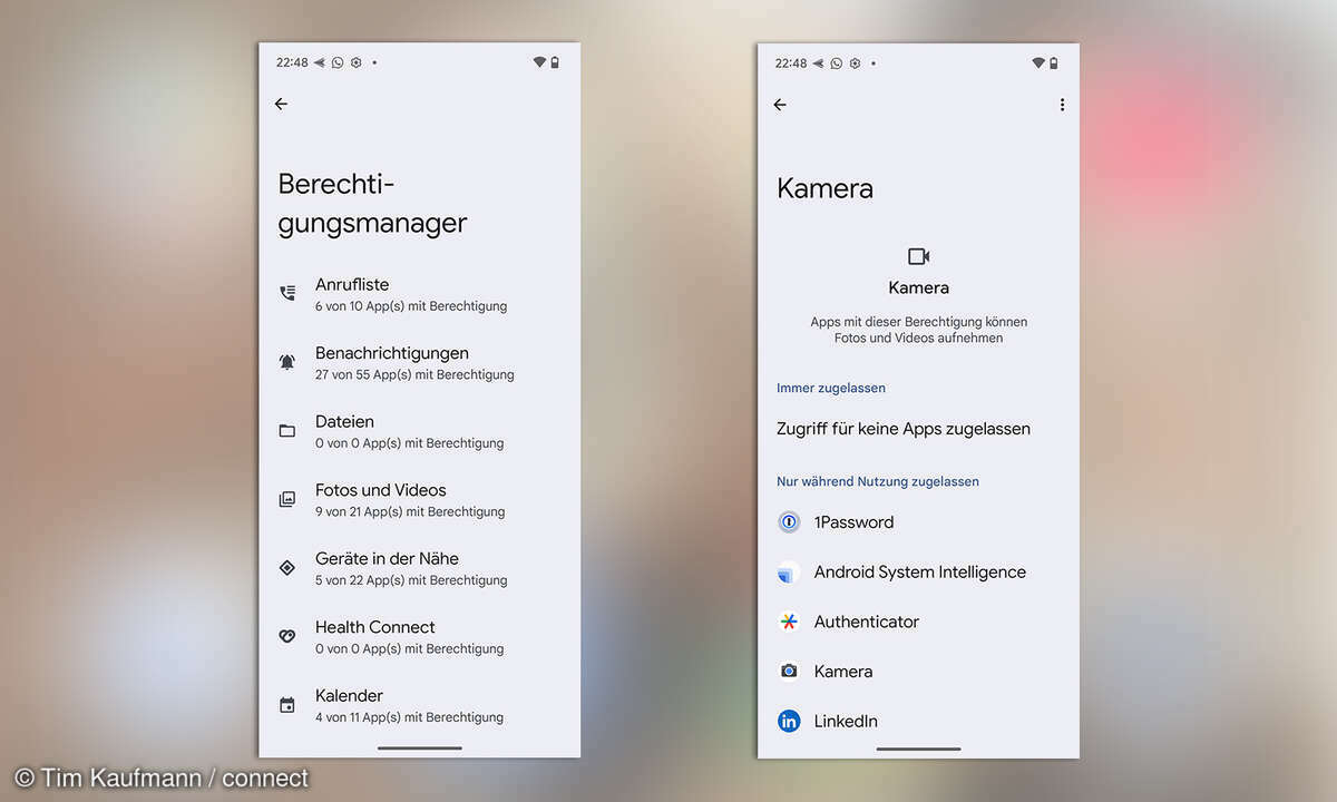 Android App-Berechtigungen