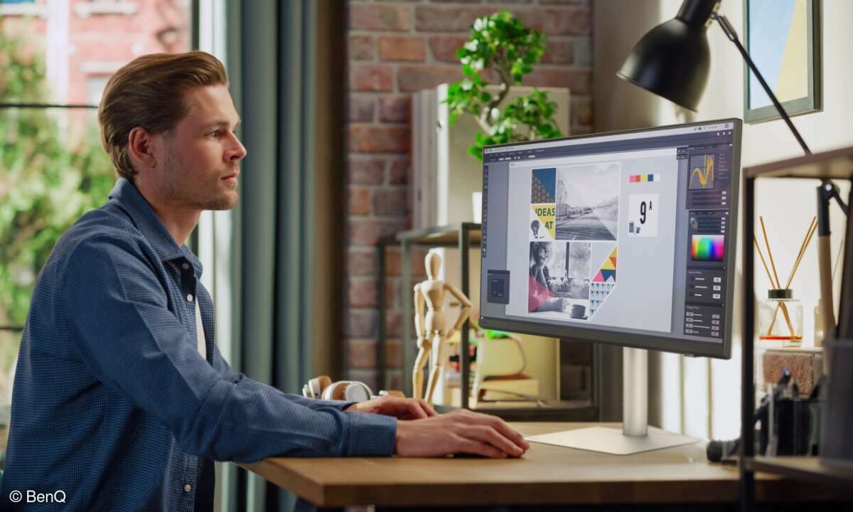 BenQ stellt neue Monitore vor.