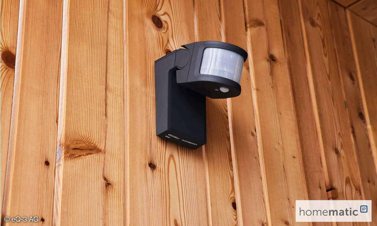 Homematic IP Wired Bewegungsmelder mit Schaltaktor – außen
