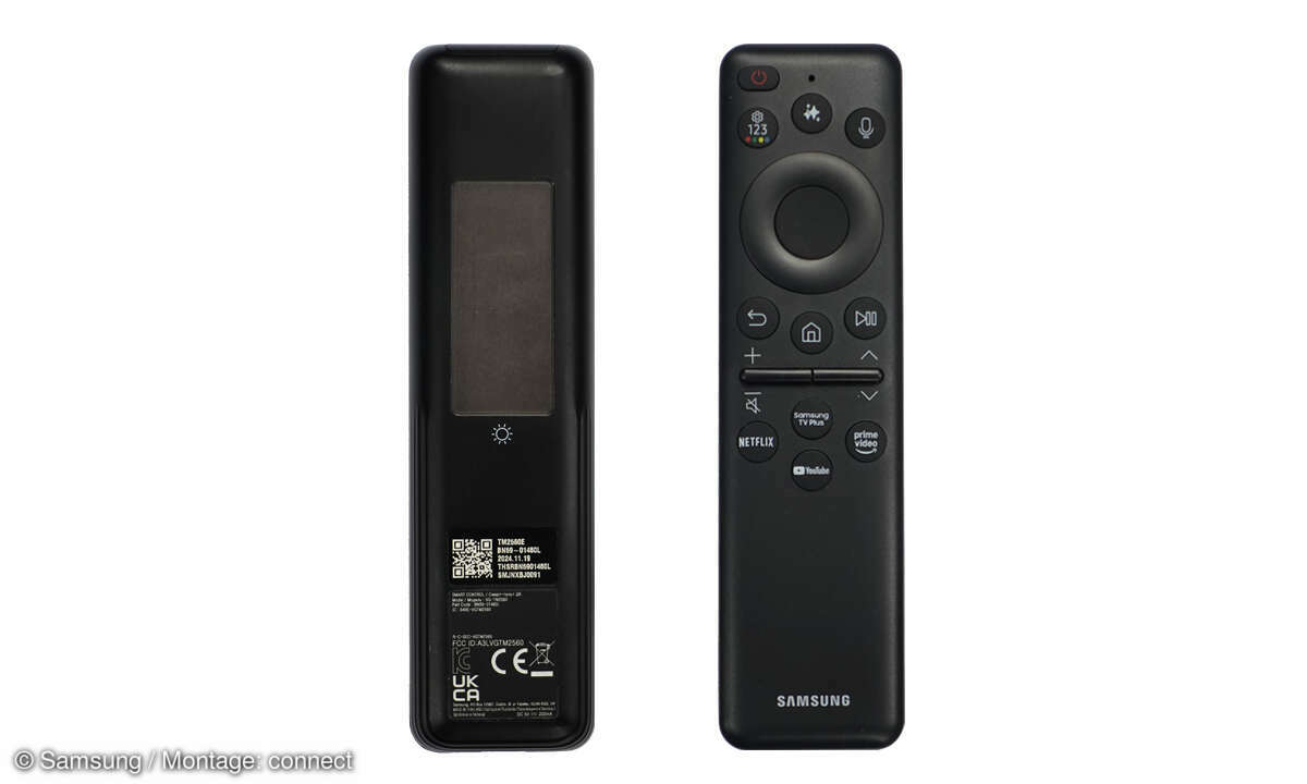 Samsung GQ75QN900F im Test: Fernbedienung