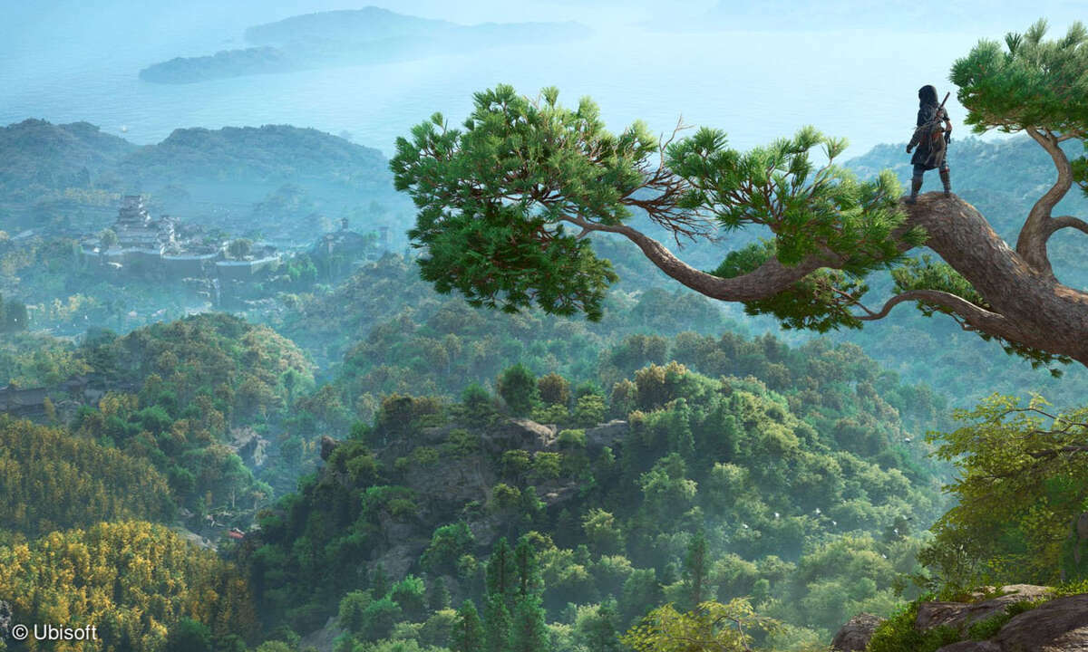 Die Weitsicht in Assassin’s Creed Shadows ist wirklich phänomenal.