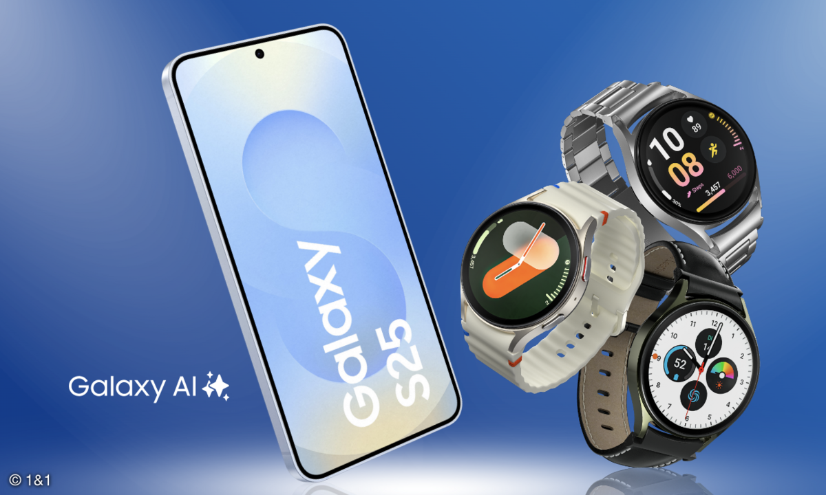 1&1 Tarif Bundle Galaxy S25 und Watch 7