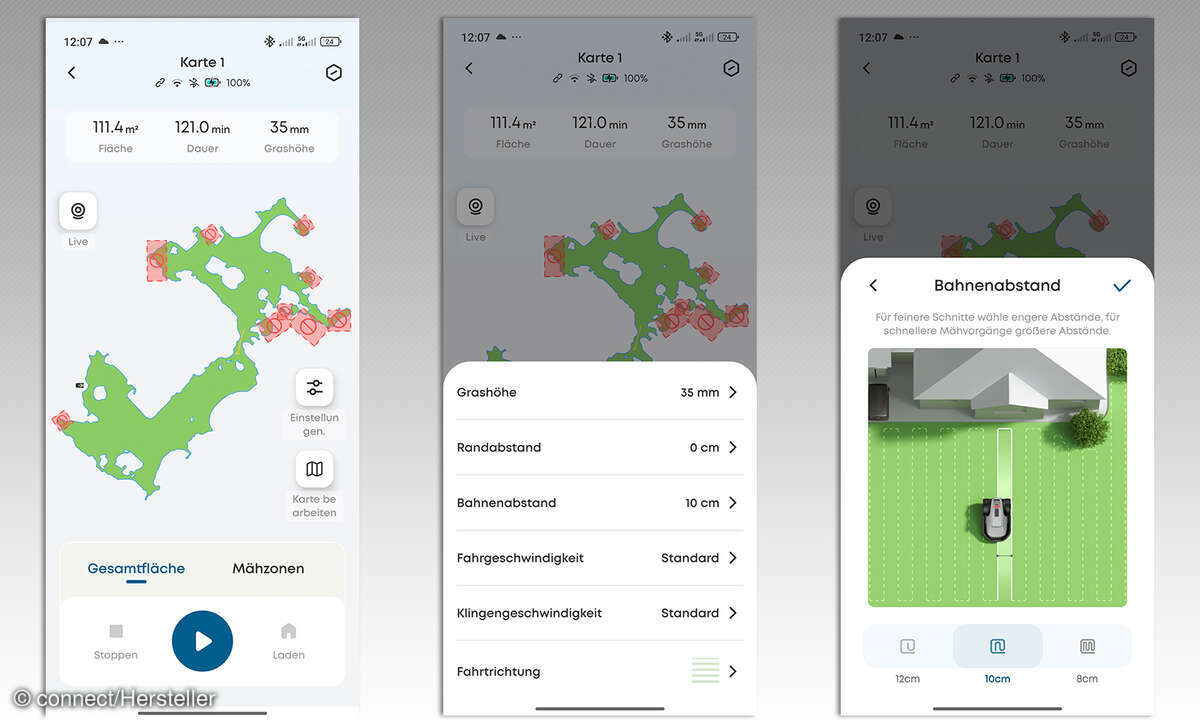 Anker Eufy E18 Test Screenshots Startbildschirm