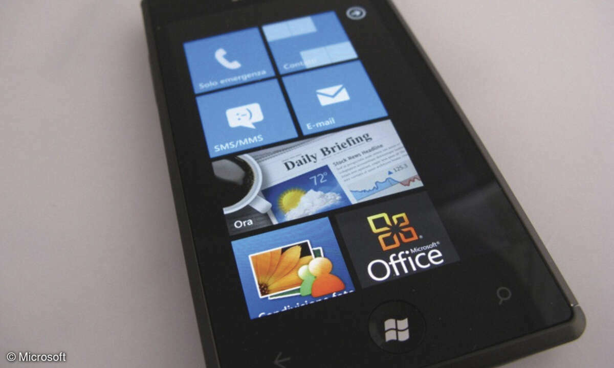Microsoft versuchte, mit Windows Phone 7 in die Smartphone Welt zu expandieren.