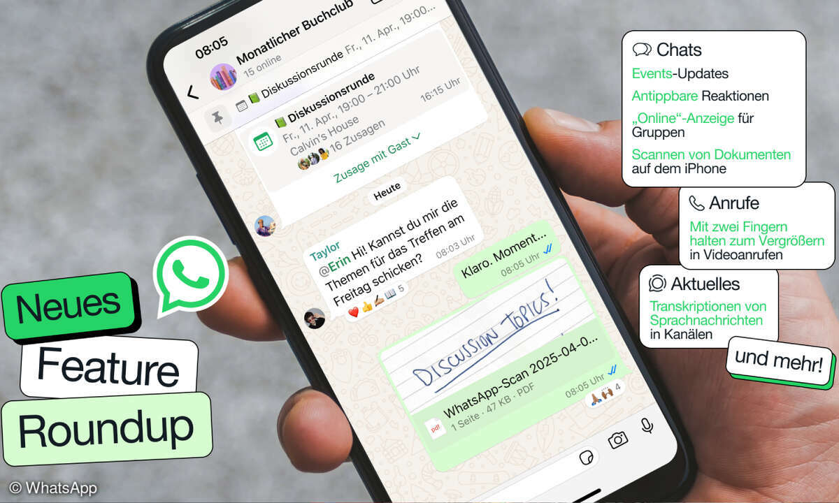 WhatsApp Feature-Roundup