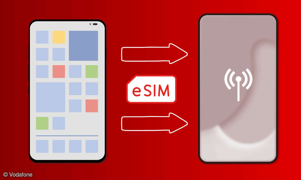 Vodafone eSIM-Übertragung
