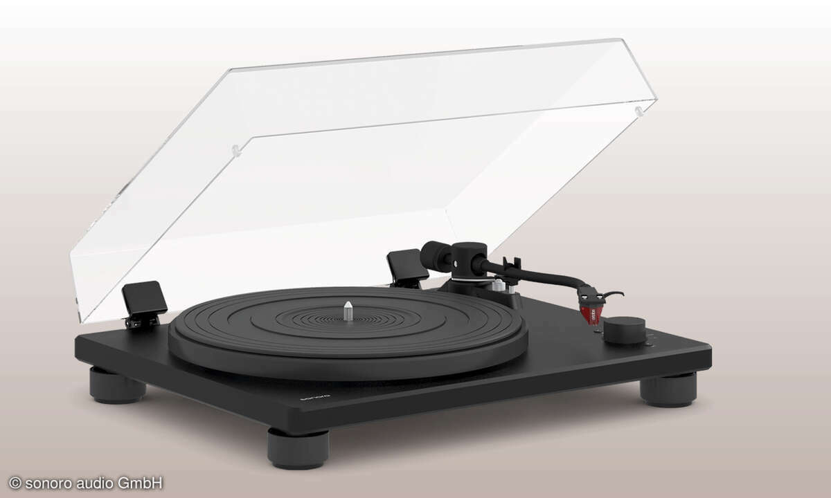 Plattenpsieler Sonoro Platinum Automatic EAS schwarz