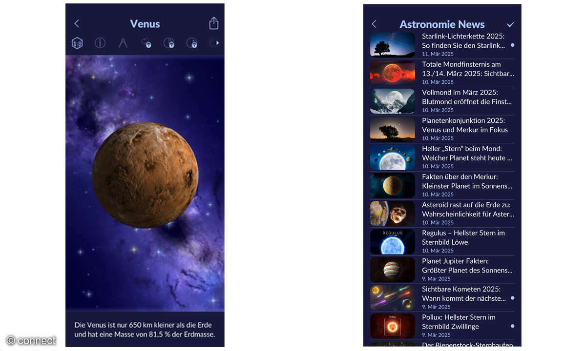StarWalk 2 App im Check: Screenshots