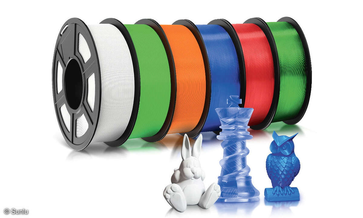3D-Druck: Screenshot Filament