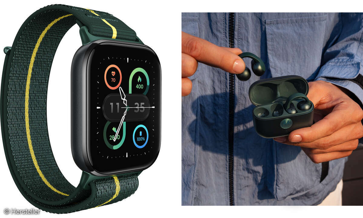 Moto Watch Fit und Moto Buds Loop