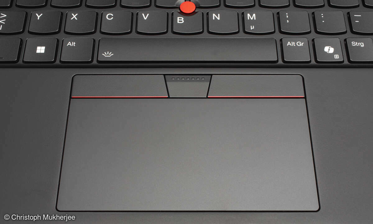 Lenovo ThinkPad T14s Gen 6 im Test: Touchpad
