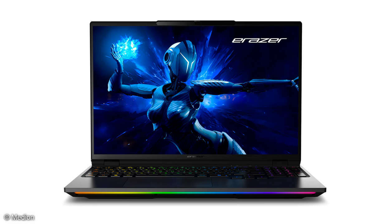 Medion stellt neue Gaming-Laptops vor.