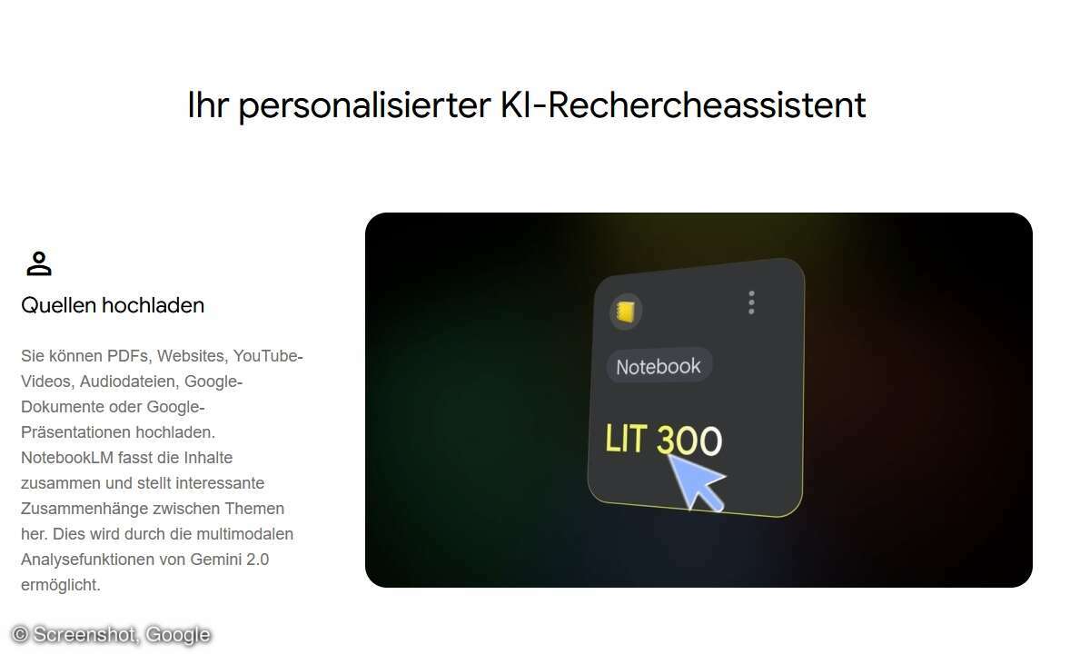 Googles kreatives KI-Tool NotebookLM bekommt ein Sprachen-Update für die Audio-Overviews.