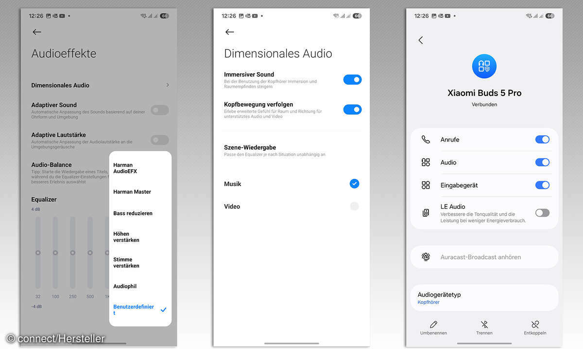 Xiaomi Buds 5 Pro Test Screenshots App Equalizer