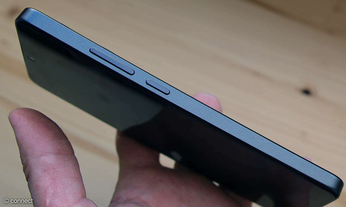 Xiaomi Poco X7 Pro Test Seitenansicht