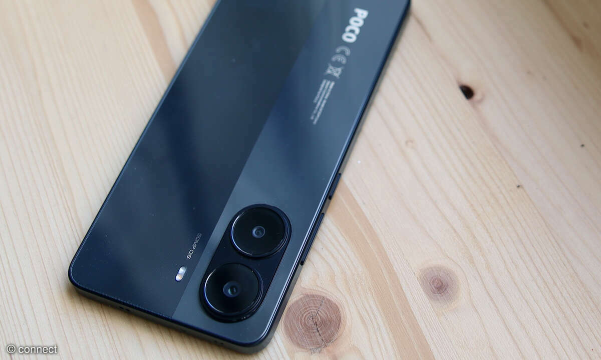 Xiaomi Poco X7 Pro Test Rückseite mit Kamera