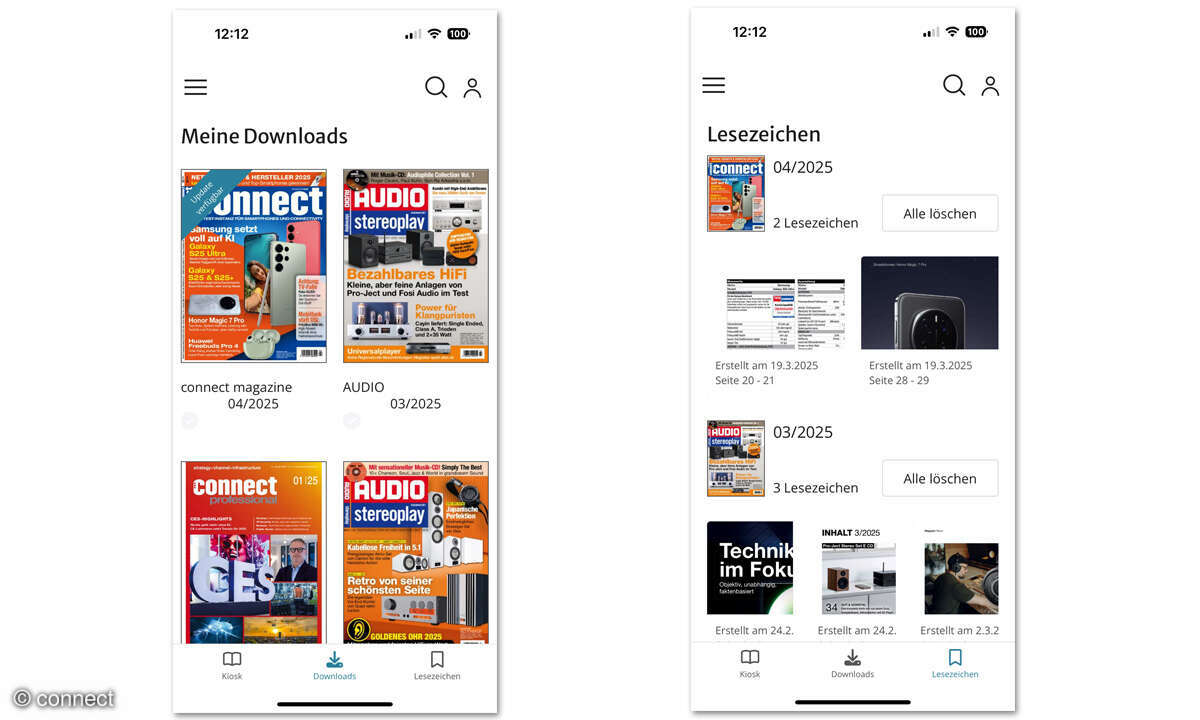 Die neue WEKA Magazin Kiosk App: Download, Lesezeichen