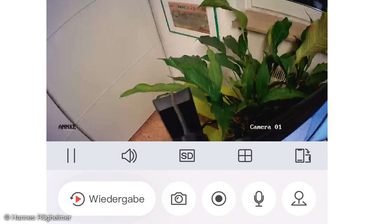 Annke CPT500 im Test: Screenshot