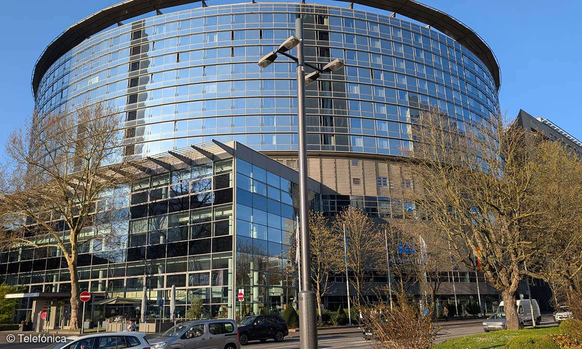 O2 Telefónica 5G-Straßenlaternen