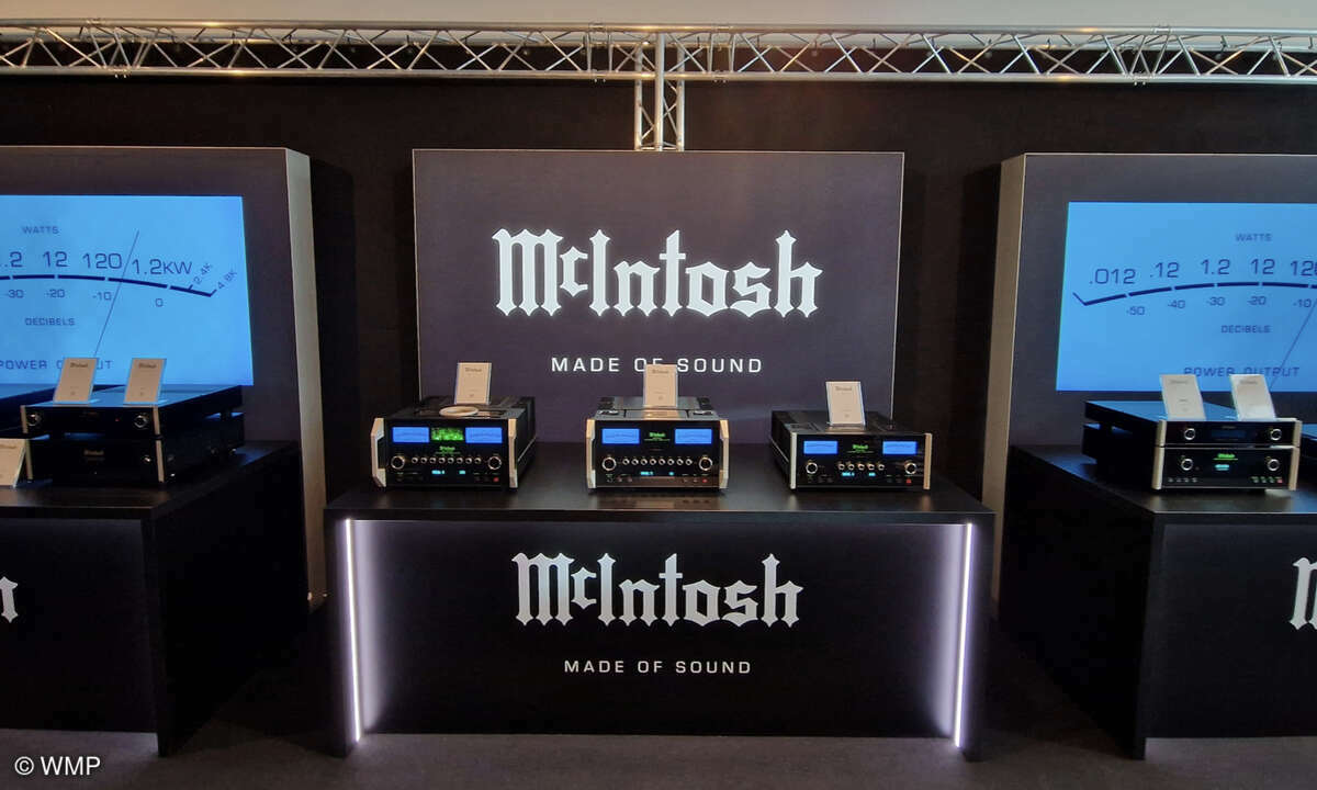 Publikumsmagnet wie eh und je: Die ikonische Elektronik von McIntosh