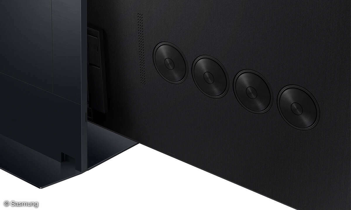 Samsung GQ75QN990F im Test:Lautsprecher