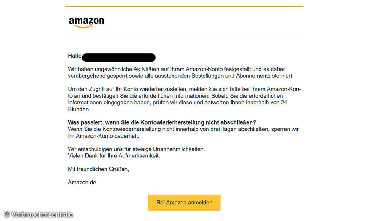 Phishing Amazon