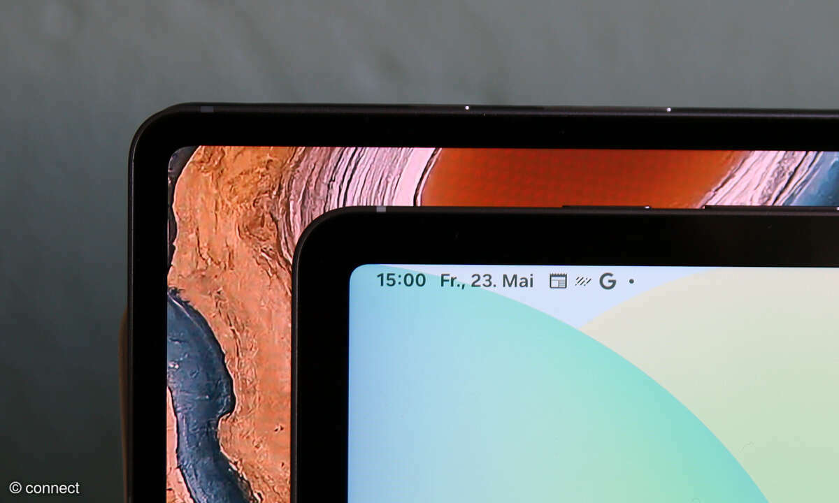 Samsung Galaxy Tab S10 Test Vergleich Displayrand S10 Ultra