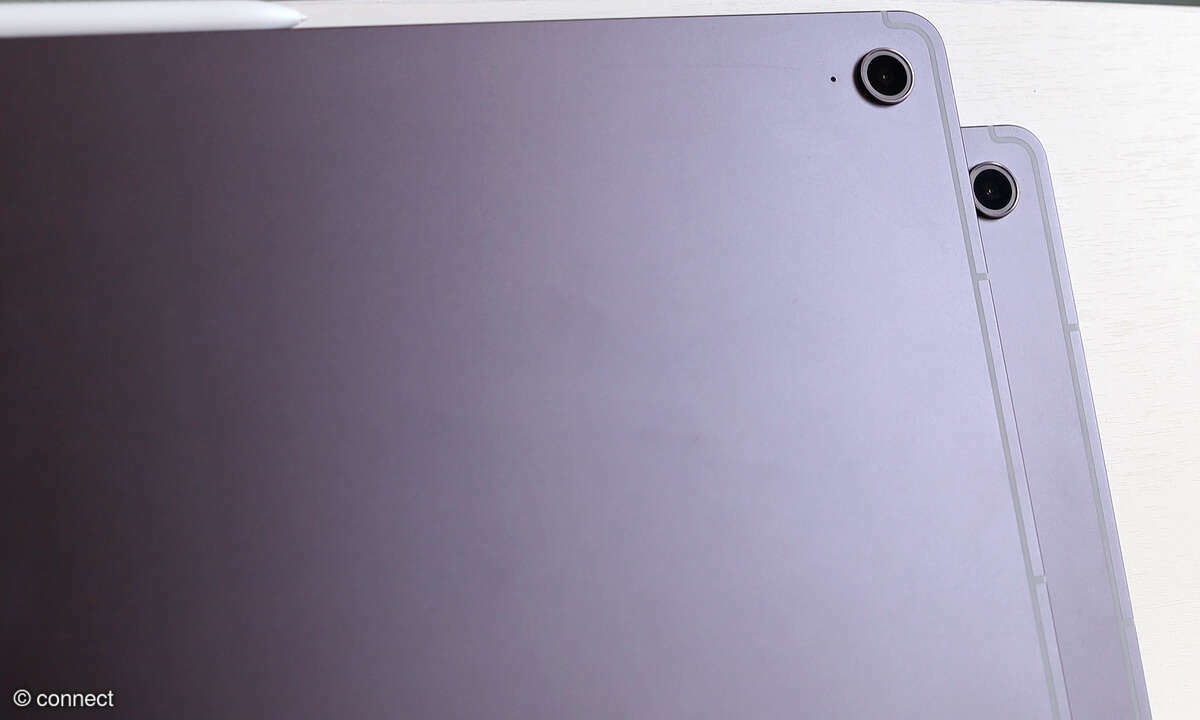 Samsung Galaxy Tab S10 FE Test Rückseite