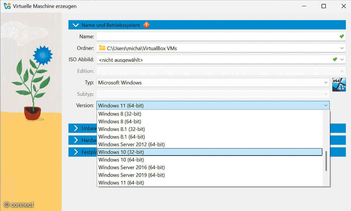 Black Windows 2025 Workshop: Screenshot Einstellungen